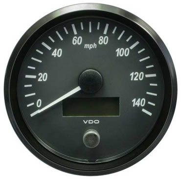 VDO SingleViu Speedometer 140MPH